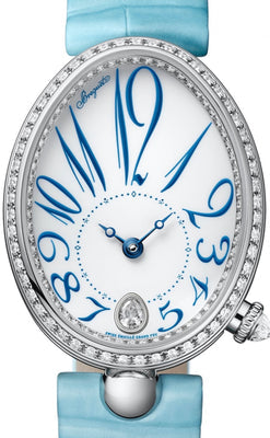 breguet reine de naples 18k white gold lady's watch
