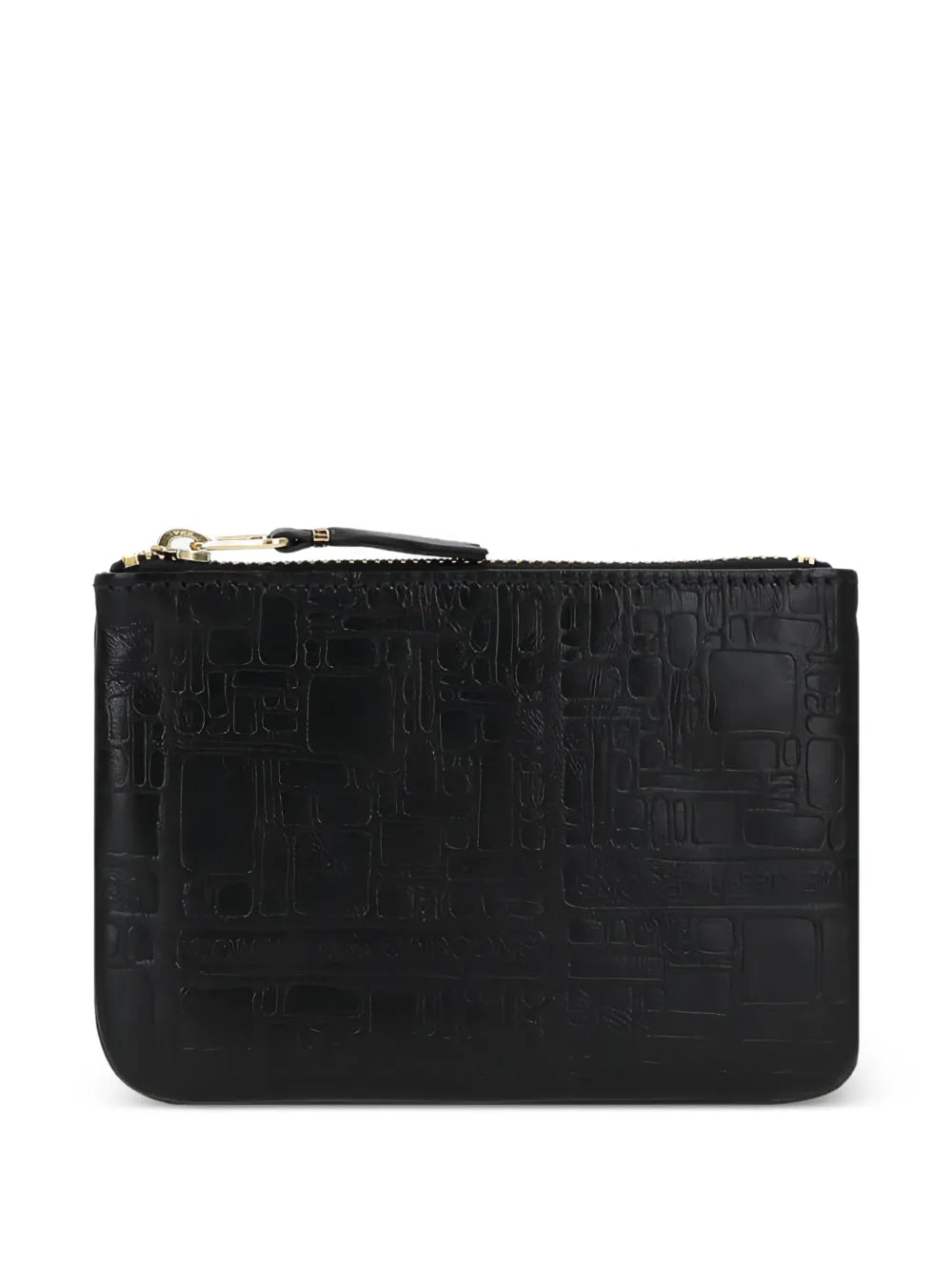 Comme Des Garçons Wallet embossed leather purse