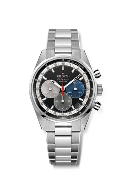 zenith chronomaster original stainless steel men's watch_1