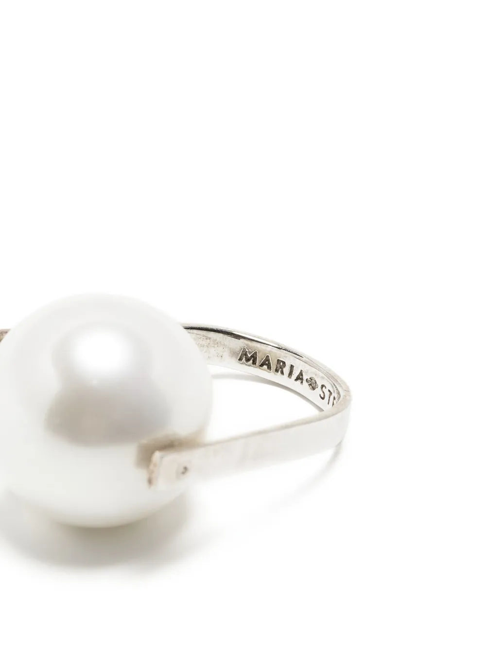 Soludos Stern pearl embellished ring