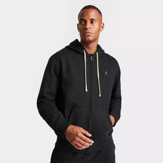 Men's Polo Ralph Lauren Double-Knit Full-Zip Hoodie