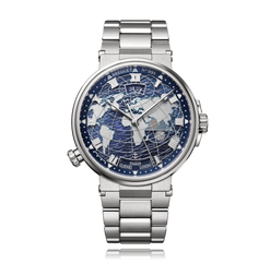 breguet marine hora mundi 18k white gold men's watch_1