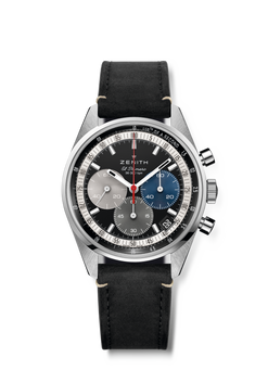 zenith chronomaster original stainless steel men's watch