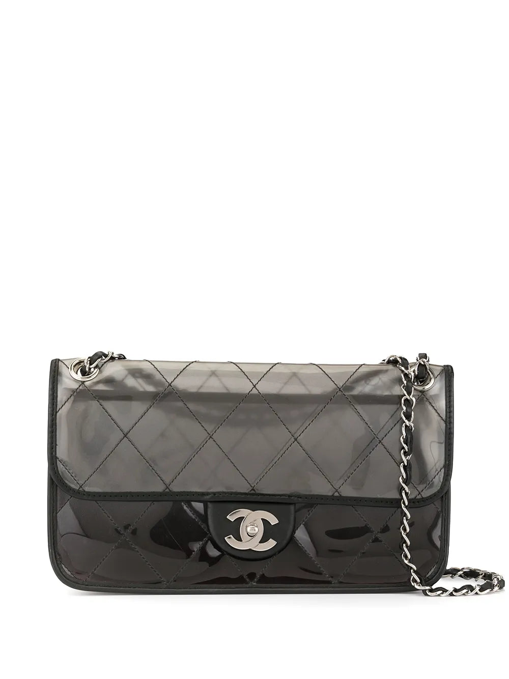 CHANEL Double chain shoulder bag