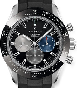 zenith chronomaster sport stainless steel & ceramic men's watch_2
