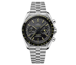 omega speedmaster two counters super racing chronograph stainless steel men's watch