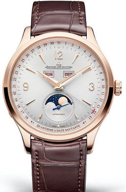 jaeger-lecoultre master control calendar 18k rose gold men's watch