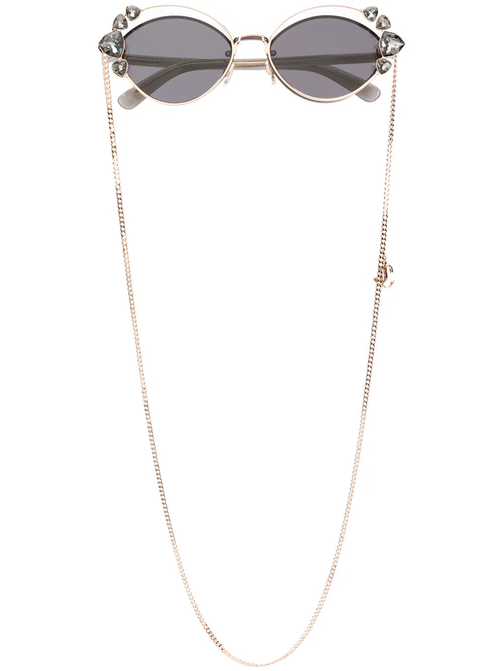 Jimmy Choo Eyewear embellished double framed sunglasses