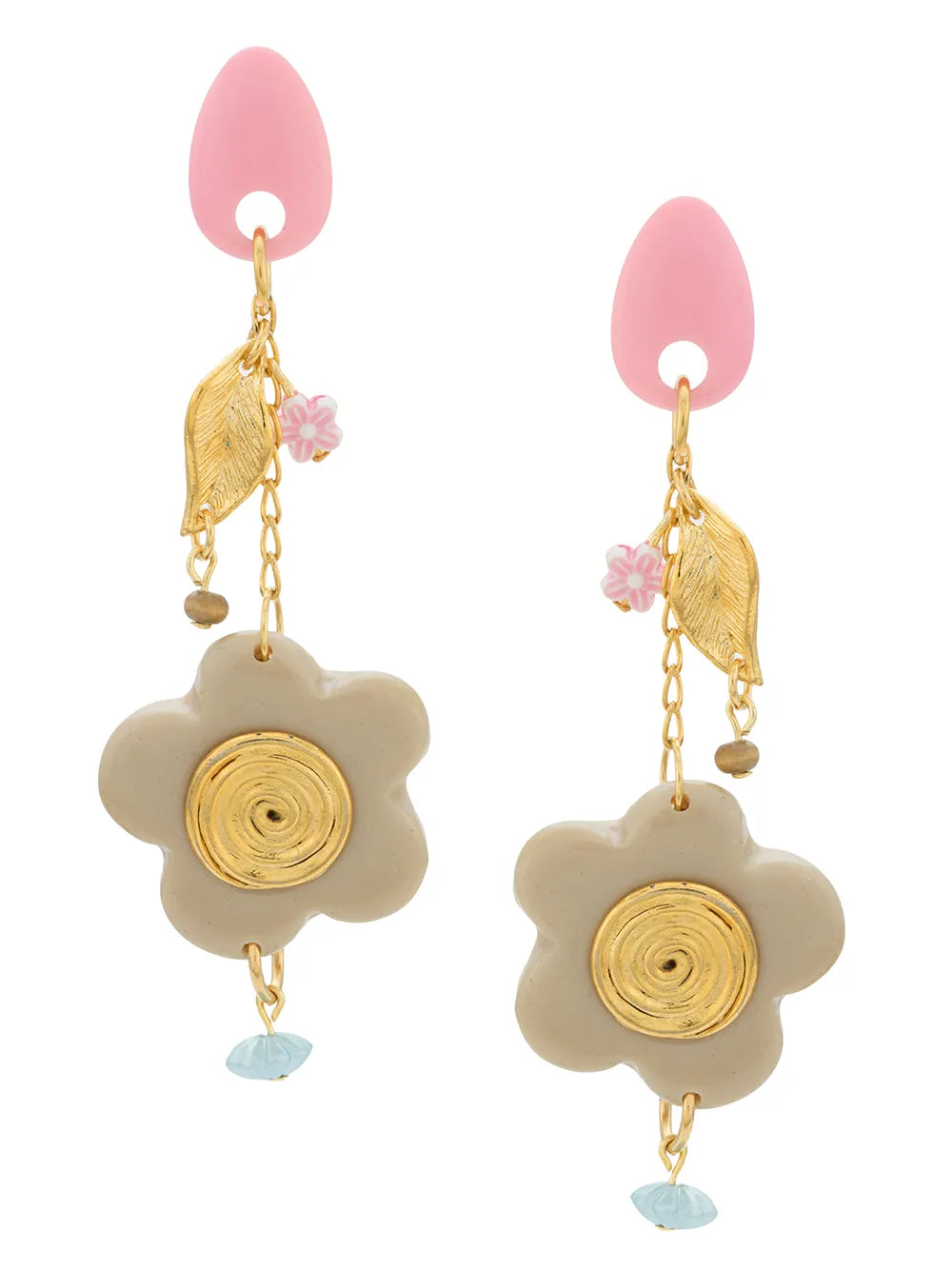 Amir Slama flower earrings