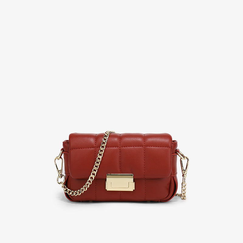 Small Green Rhombus Square Bag – Fragrant Wind Style