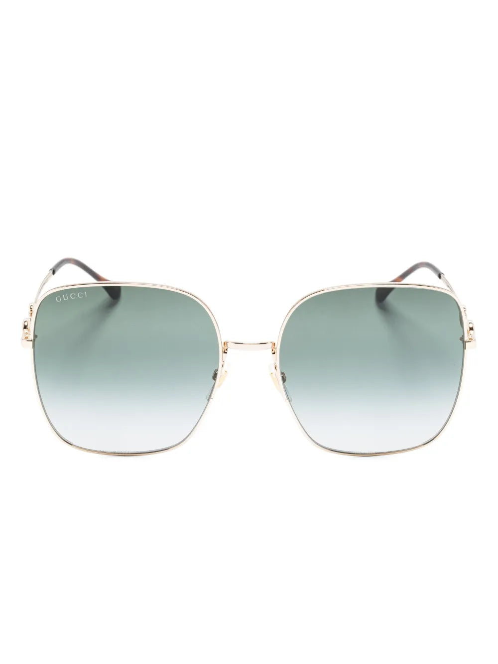 Gucci Eyewear Horsebit detail square frame sunglasses