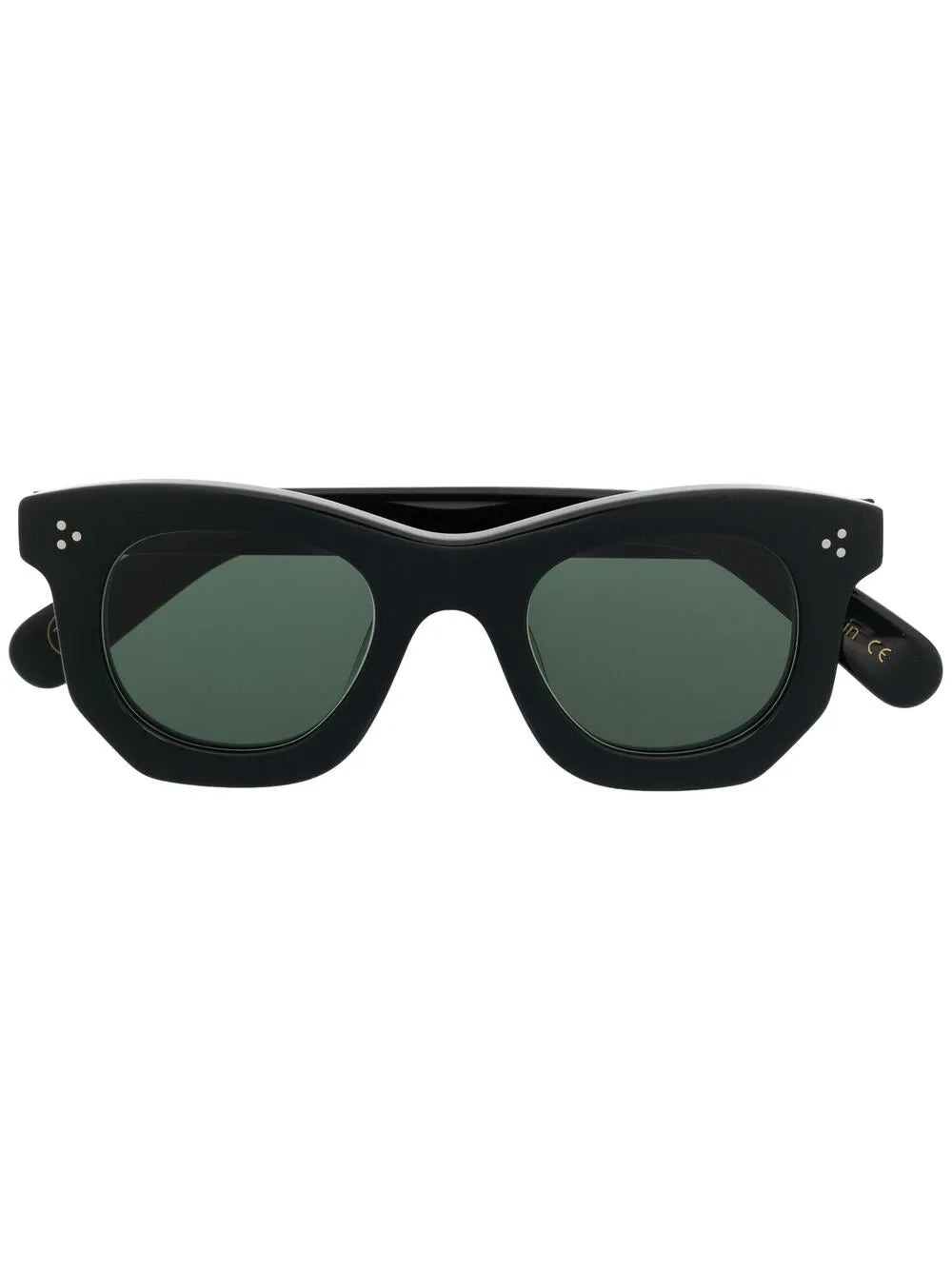Lesca Ogre geometric frame sunglasses