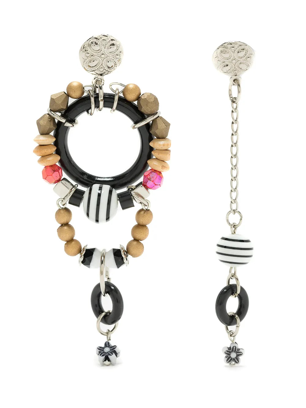 Amir Slama Bolas Listrado earrings