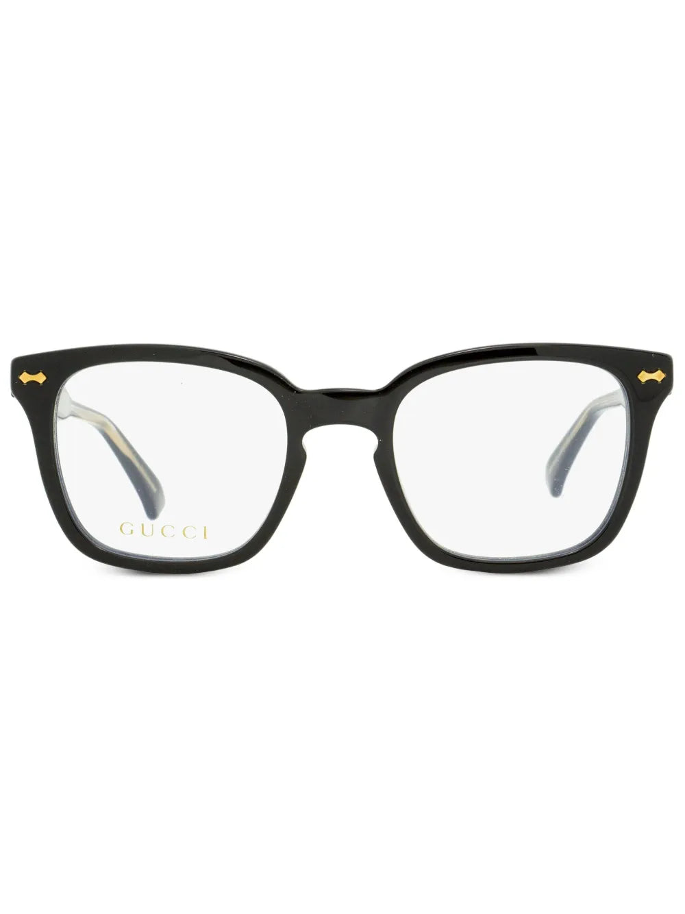Gucci Eyewear square frame logo embossed glasses