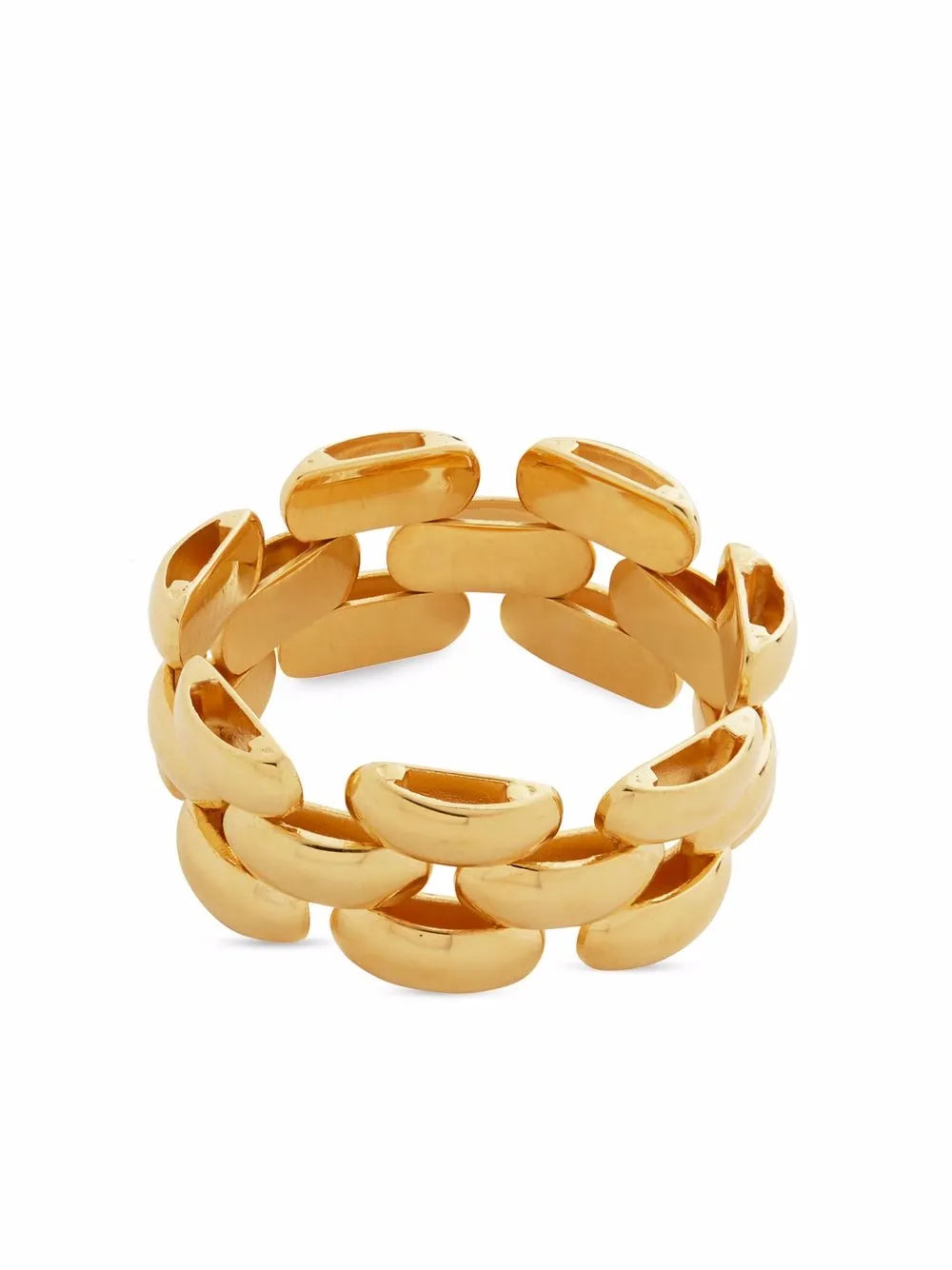 Monica Vinader Heirloom woven chain ring