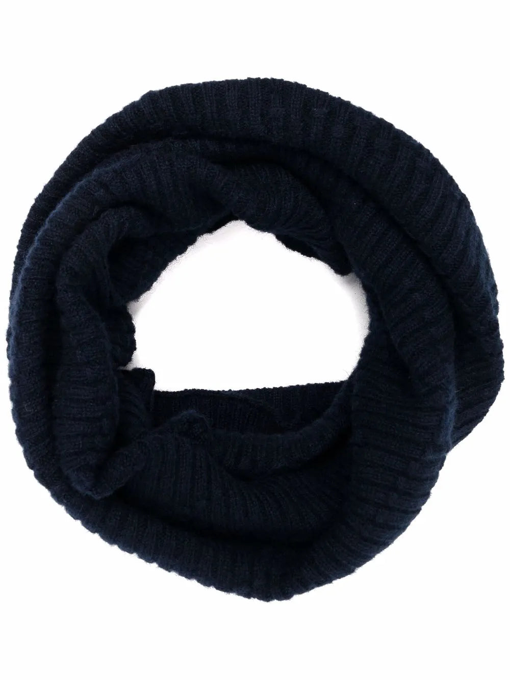 Barrie ribbed knit cashmere snood