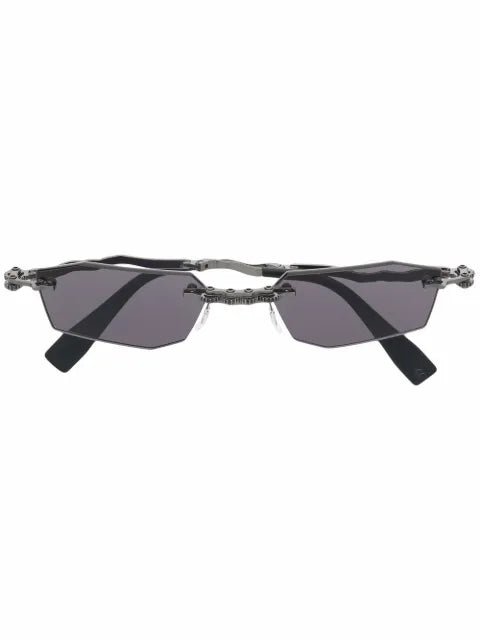 Kuboraum H40 rectangle-frame sunglasses