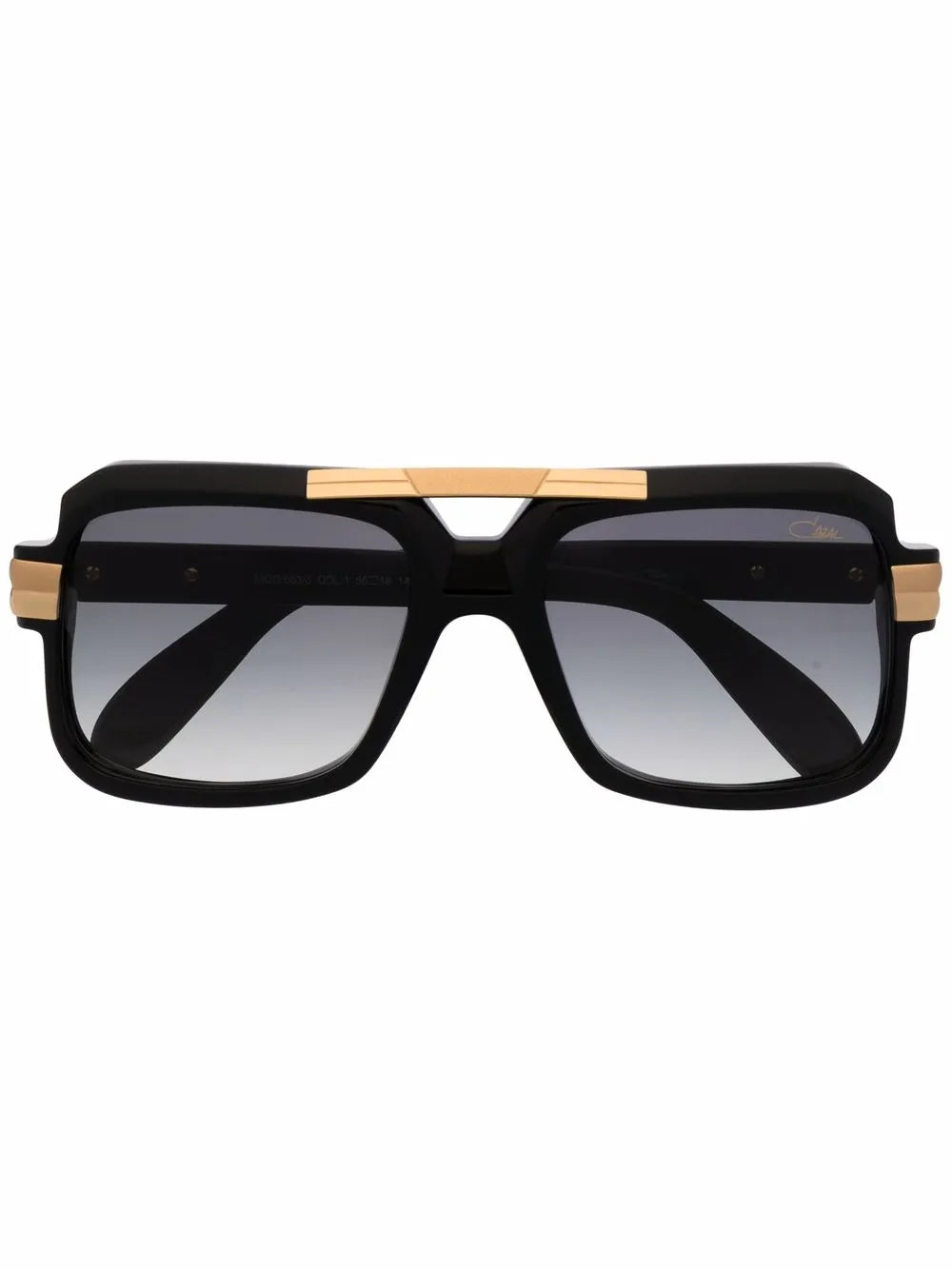 Cazal metallic bridge sunglasses