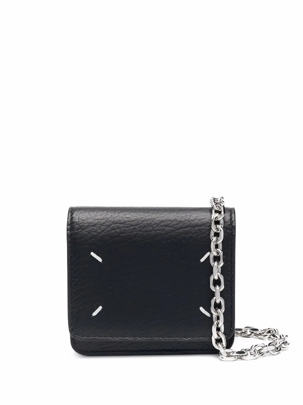 Maison Margiela four stitch leather chain wallet