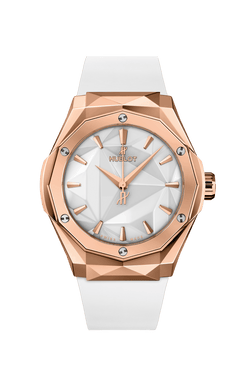 hublot classic fusion orlinski 18k king gold unisex watch