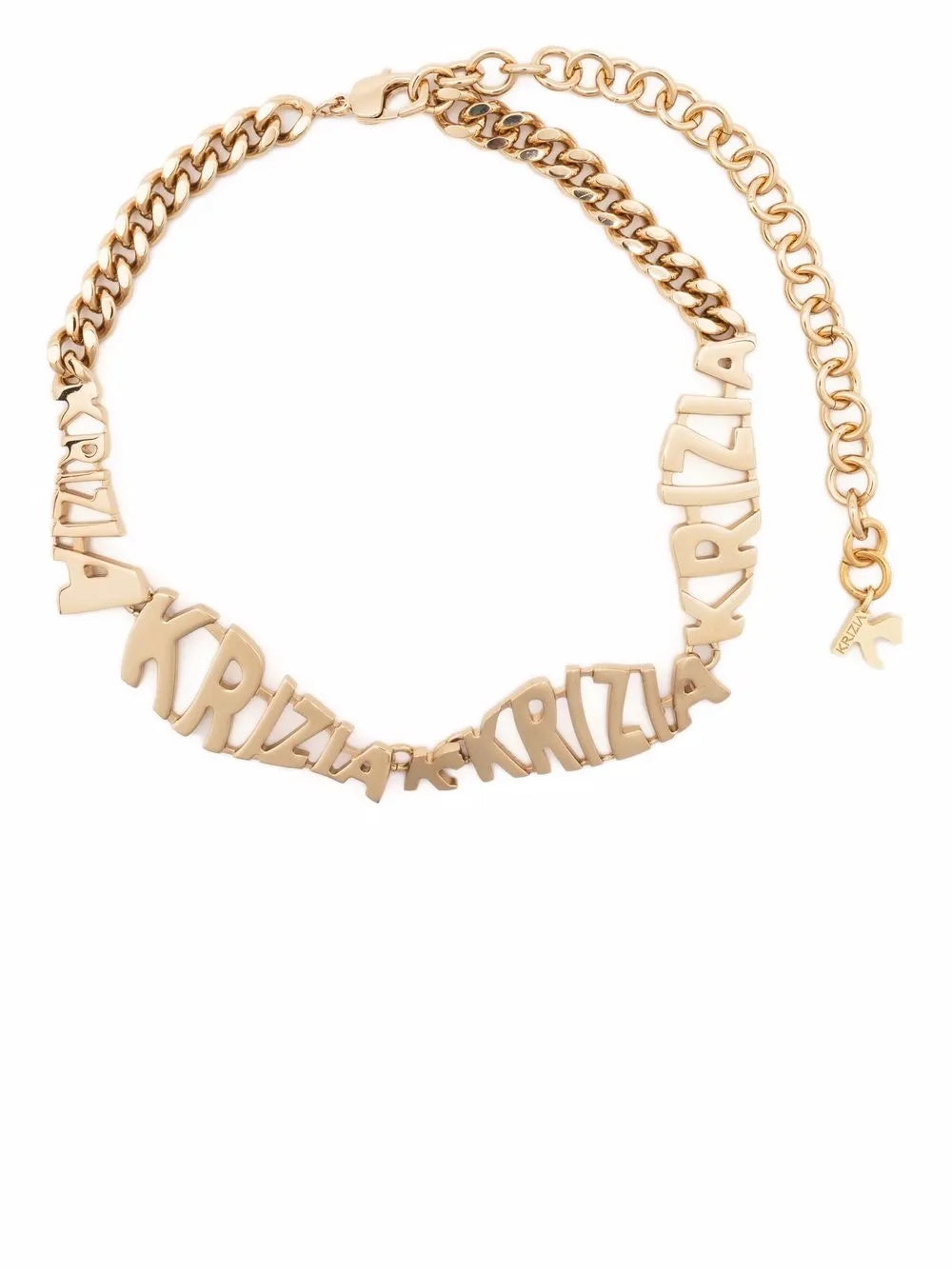 Krizia logo plaque choker