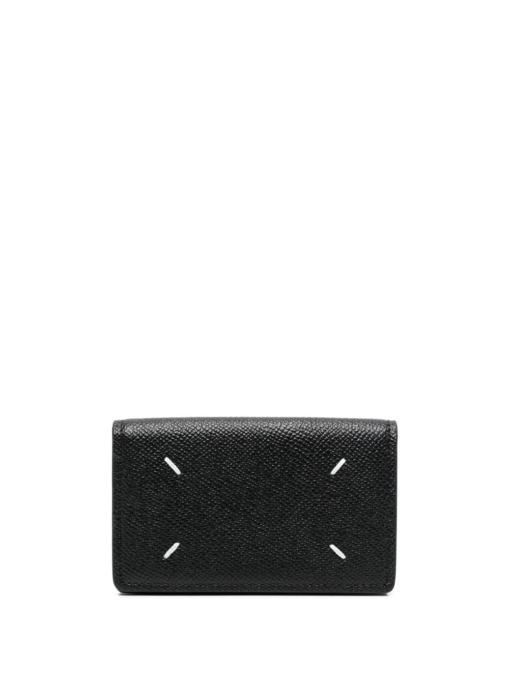 Maison Margiela four stitch leather card holder