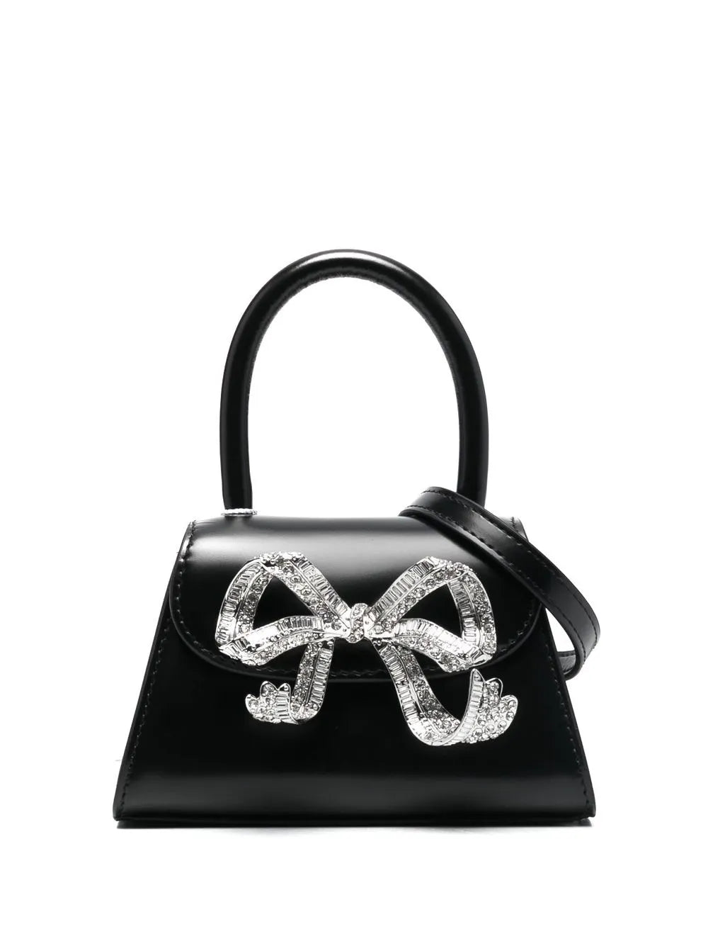 Self-Portrait The Bow embellished tote bag