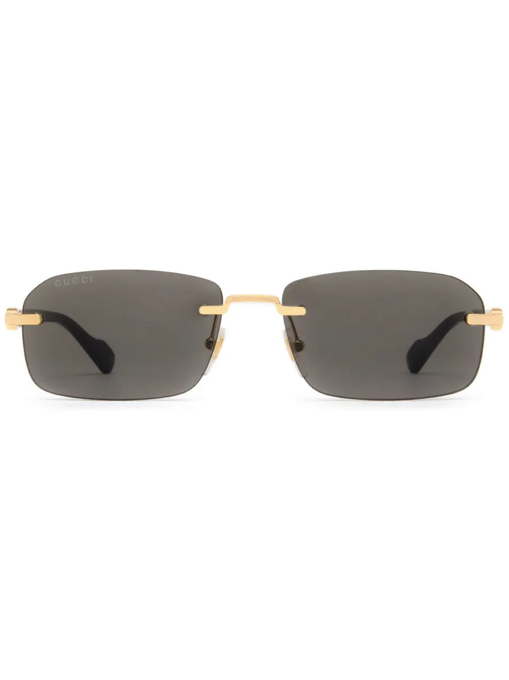 Gucci Eyewear rimless rectangle frame sunglasses