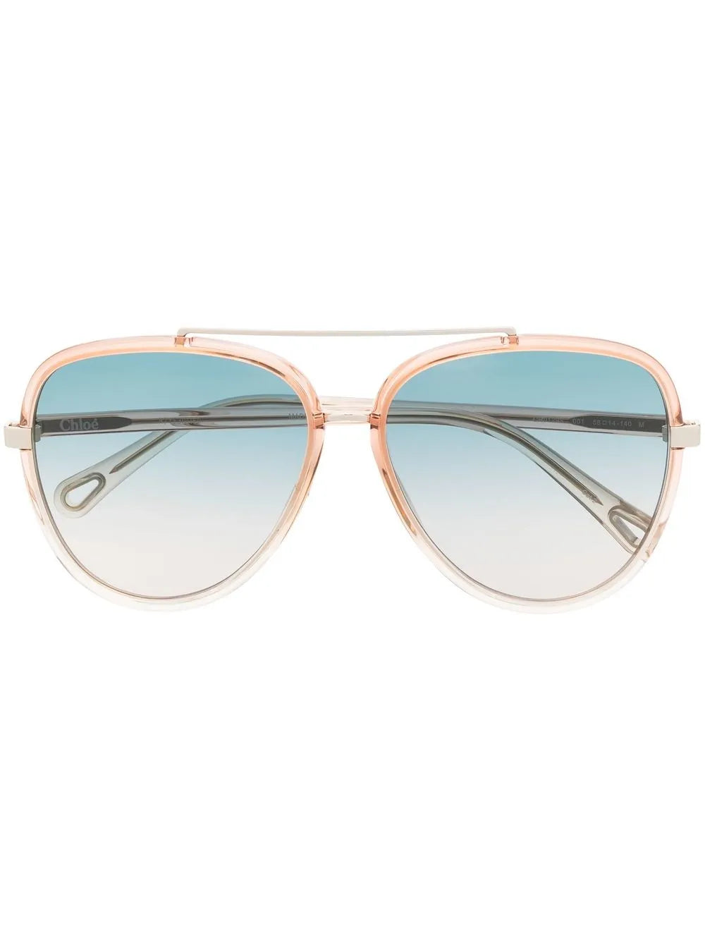 Chloé Eyewear pilot frame tinted sunglasses