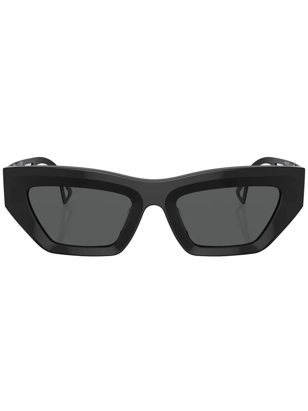 Versace Eyewear logo embossed rectangle frame sunglasses