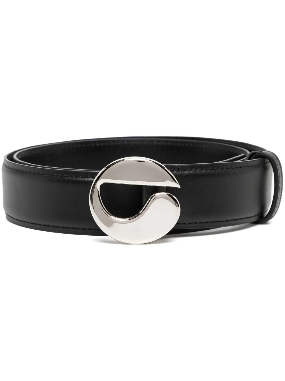 Coperni logo buckle leather belt