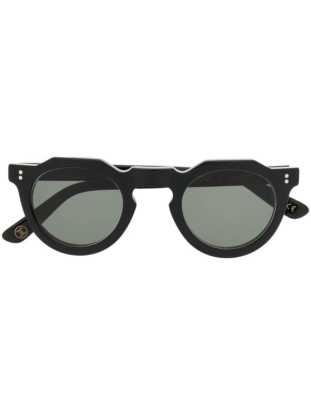 Lesca Pica round frame sunglasses