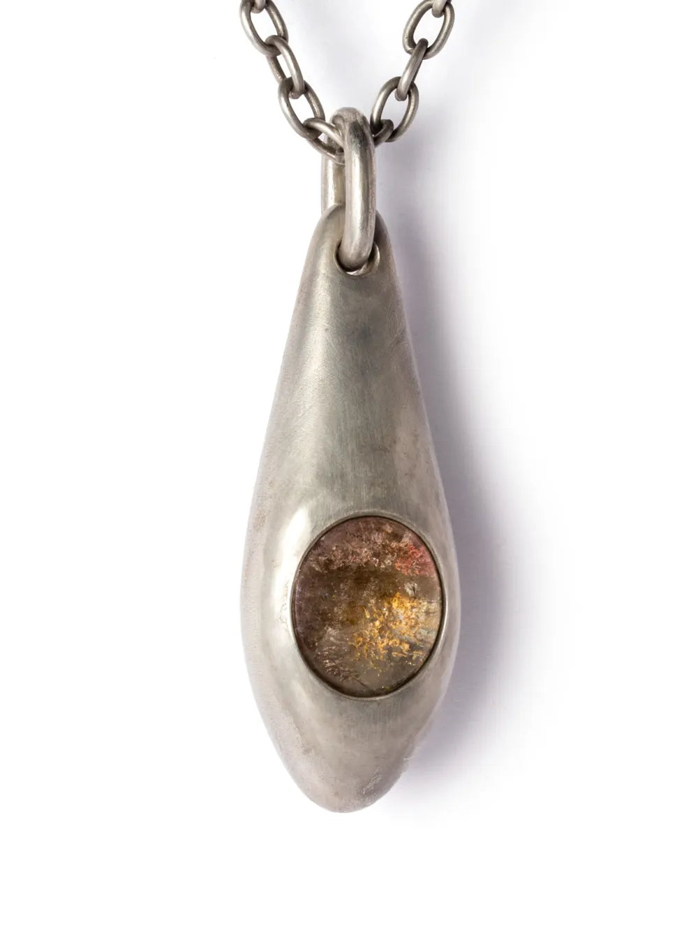 Parts of Four Chrysalis quartz pendant necklace