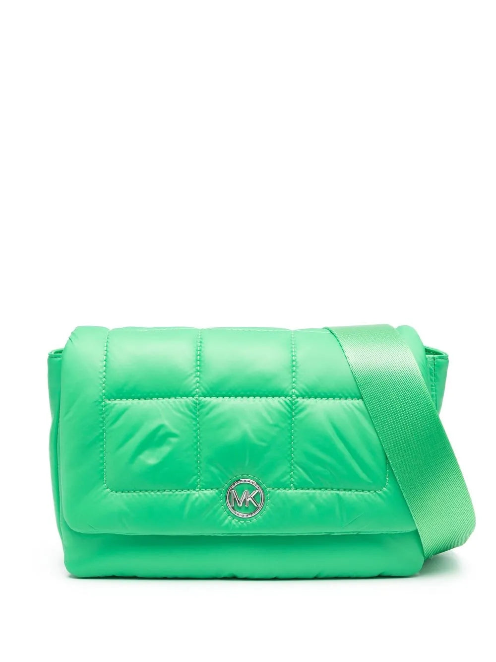 Michael Michael Kors logo plaque quilted crossbody bag