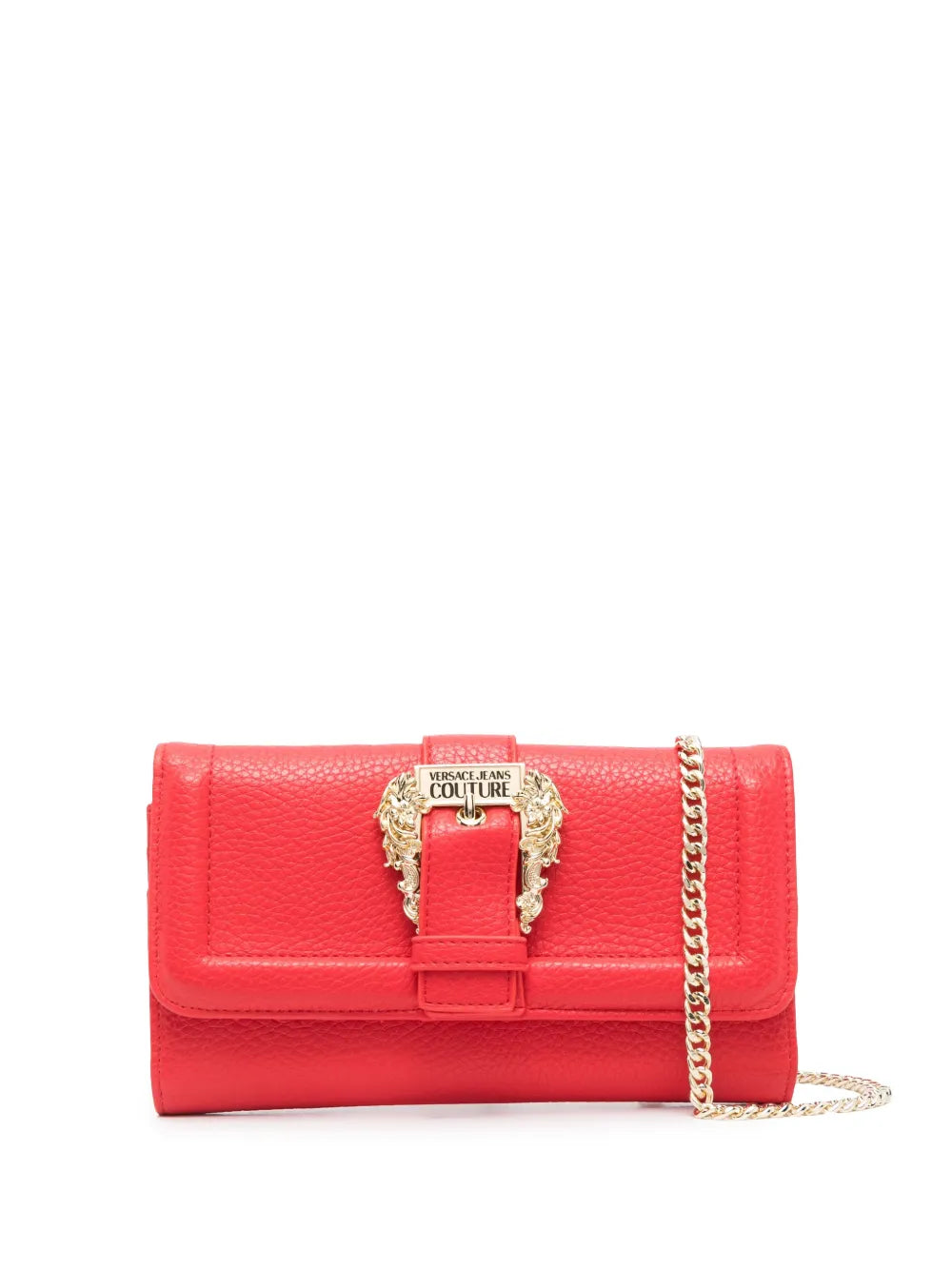 Versace Jeans Couture logo buckle crossbody bag