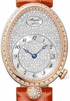 breguet reine de naples 18k rose gold & diamonds lady's watch_2