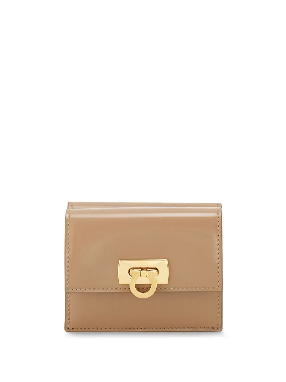 Ferragamo Gancini buckle leather wallet