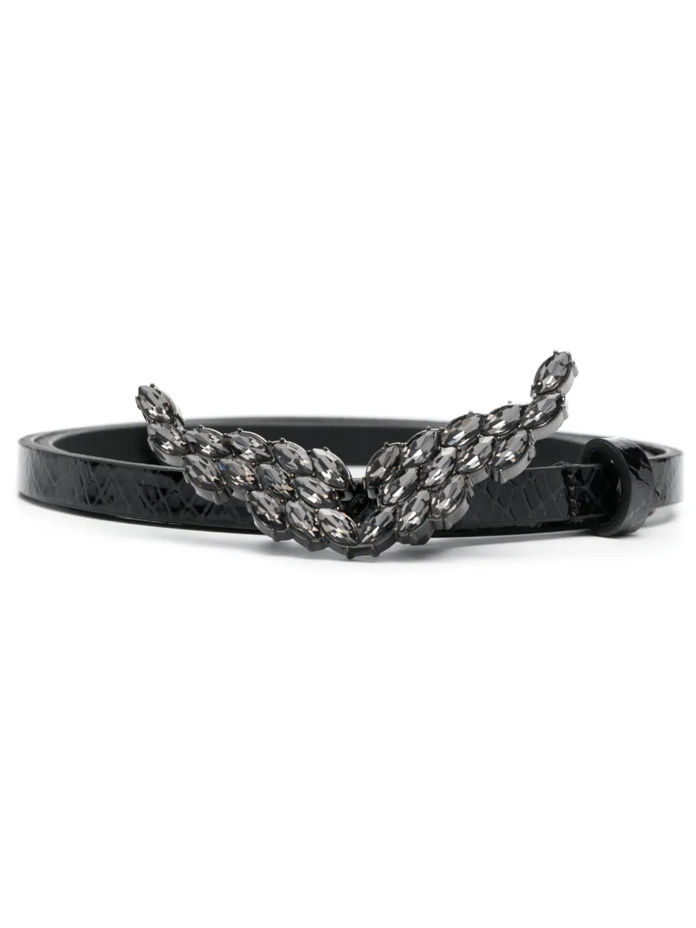 Zadig&Voltaire Rock wings buckle leather belt