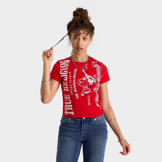 Women's True Religion Heritage Baby T-Shirt