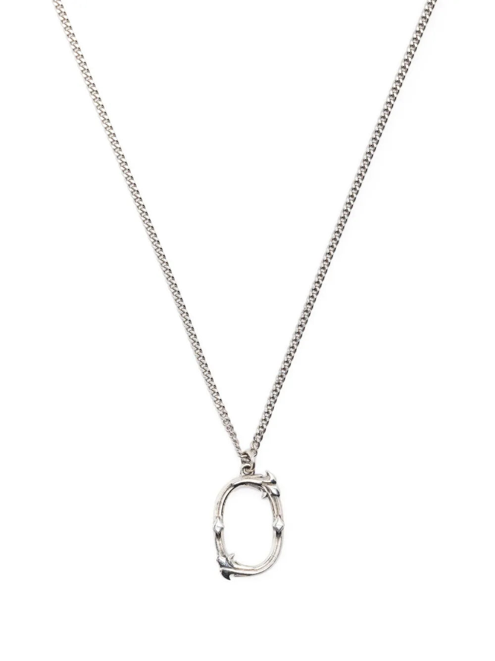 Emanuele Bicocchi Alphabet pendant necklace