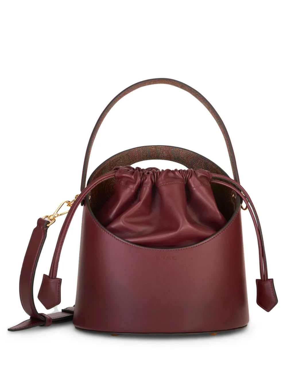 ETRO Saturno leather bucket bag