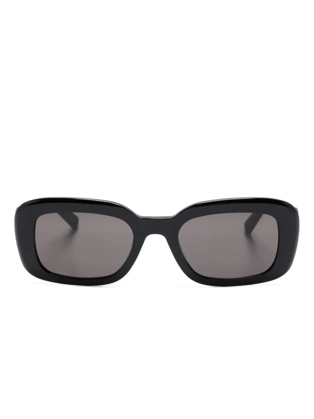 Saint Laurent Eyewear logo plaque rectangle frame sunglasses