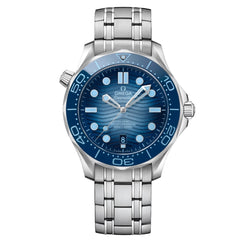 omega seamaster diver stainless steel & ceramic men's watch