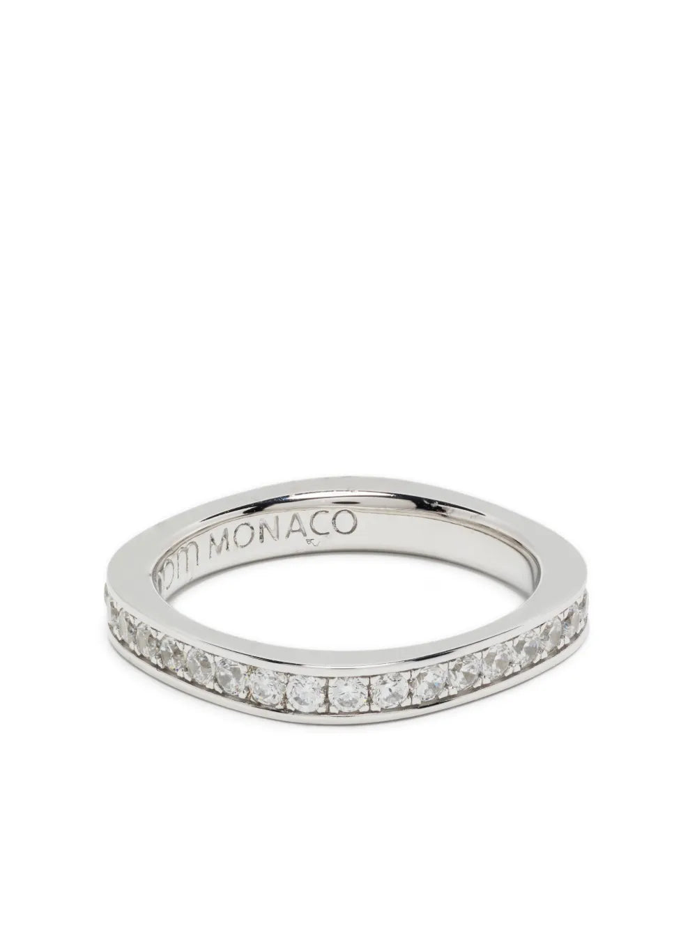 APM Monaco Dainty pavé embellished ring
