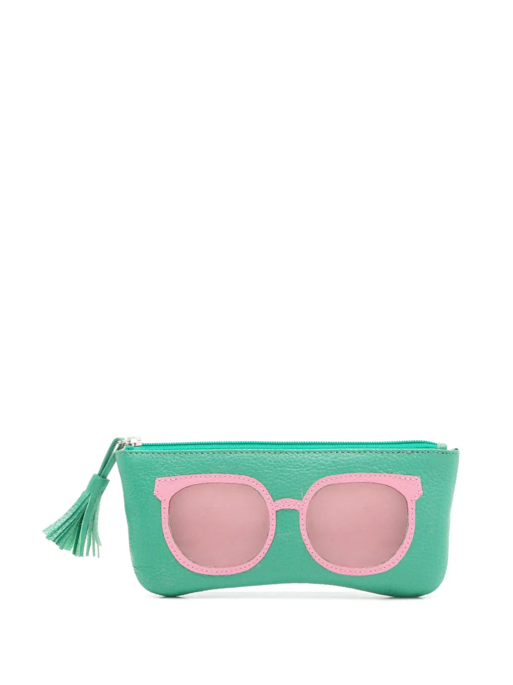 Sarah Chofakian sunglasses print leather purse
