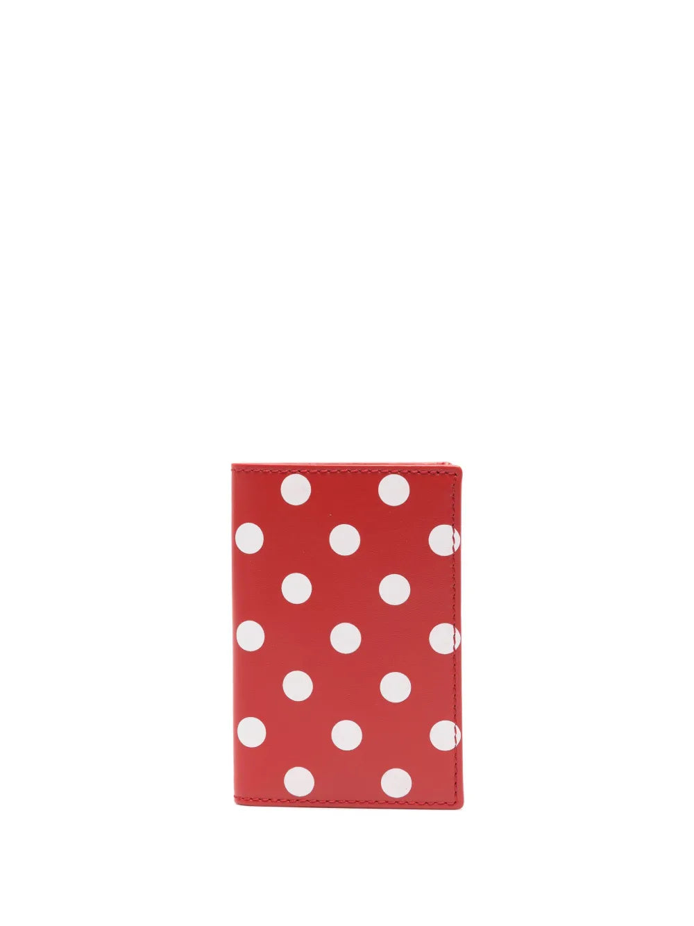Comme Des Garçons Wallet polka dot print leather wallet