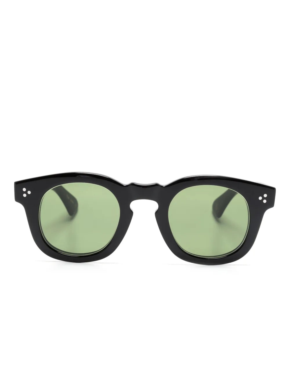 Lesca round frame sunglasses