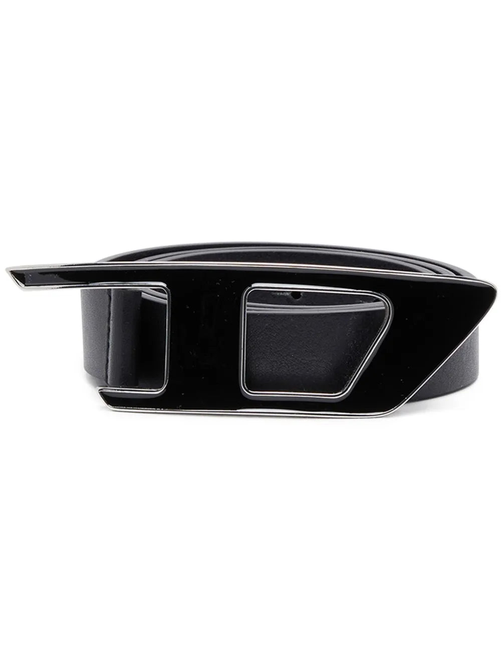 Diesel B Dlogo II leather belt