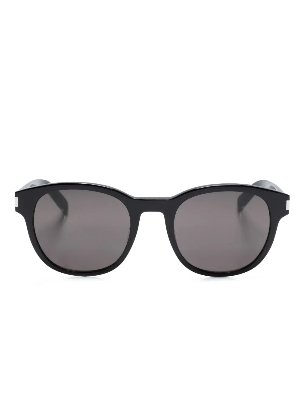 Saint Laurent Eyewear logo engraved square frame sunglasses