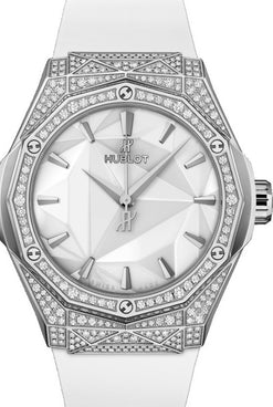 hublot classic fusion orlinski titanium & diamonds unisex watch